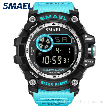 SMAEL Military Digital Watches Men Alarm Waterproof Watch